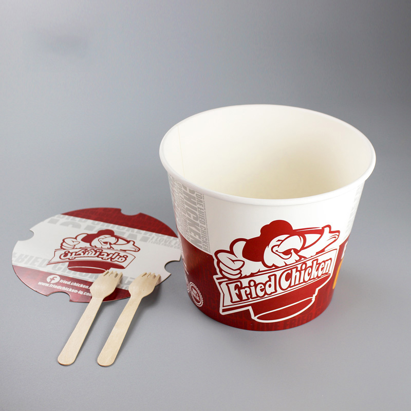 150oz Printed Paper Bucket