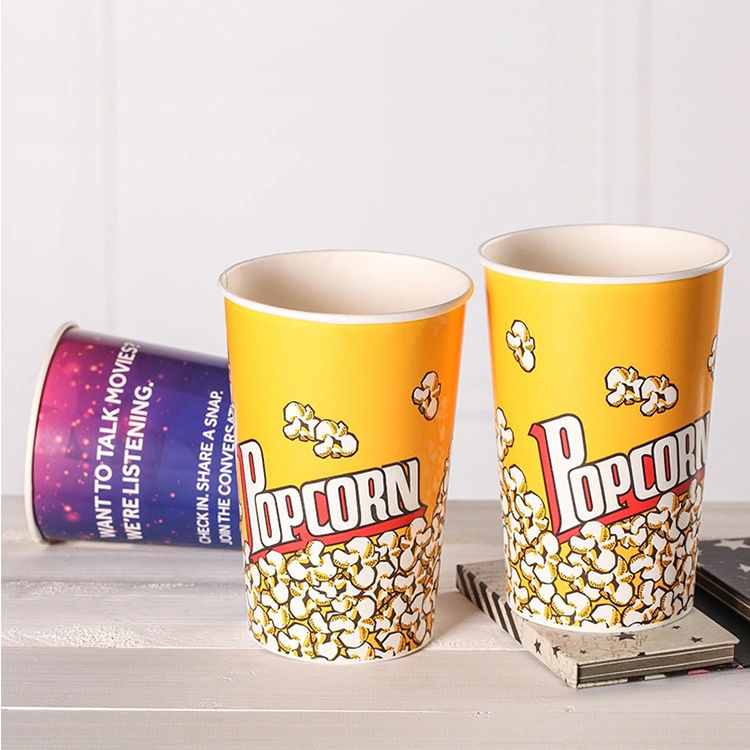 Paper Bucket Printed Popcorn