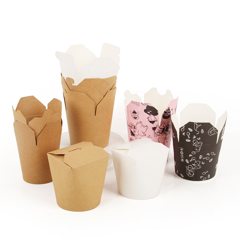 Printed Disposable Paper Noodle Box