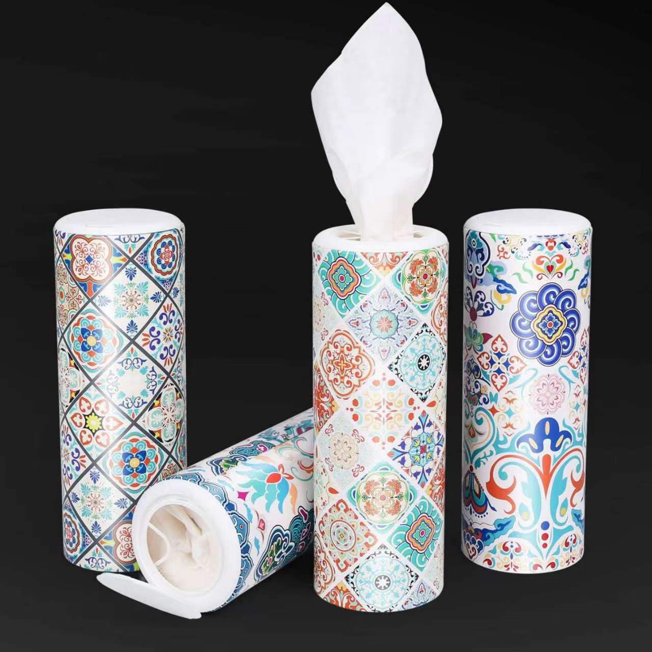 Round Car Tissue Holder